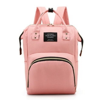 Tas wanita kekinian bahan oxford-pink